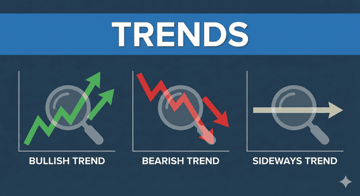 Domina el Gráfico: Cómo Identificar y Entender las Tendencias del Mercado