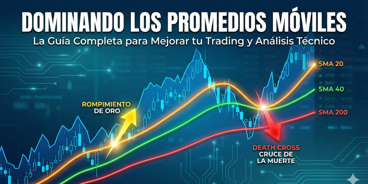 Promedios Móviles en Trading: Estrategias, Cruces y Tendencias Explicadas