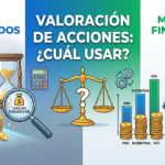 Valoración de Acciones: Flujos Descontados vs. Múltiplos Financieros – ¿Cuál Usar?