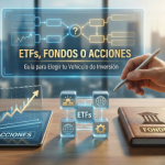 ETFs vs. Fondos vs. Acciones: Analizando Costos y Características