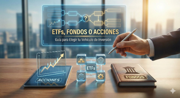 ETFs vs. Fondos vs. Acciones: Analizando Costos y Características