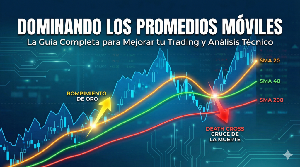 Promedios Móviles en Trading: Estrategias, Cruces y Tendencias Explicadas