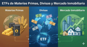 ETFs de Materias Primas, Divisas y Mercado Inmobiliario